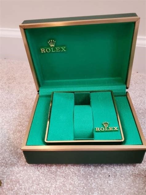 rolex box with papers|empty rolex box price.